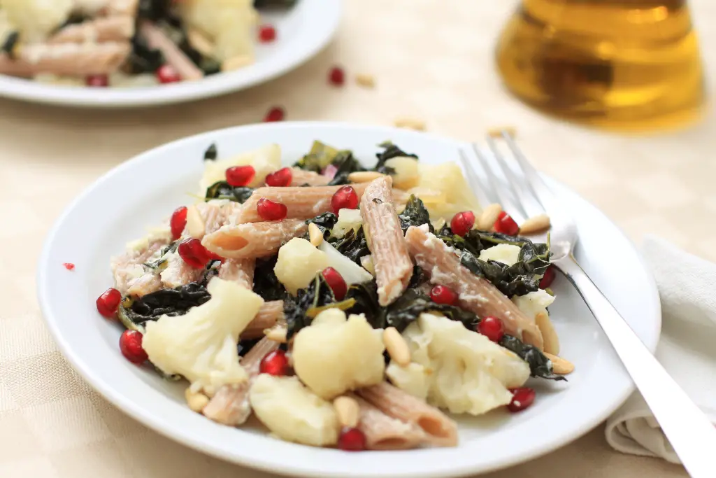 Pasta mit Karfiolpesto & Cavolo Nero