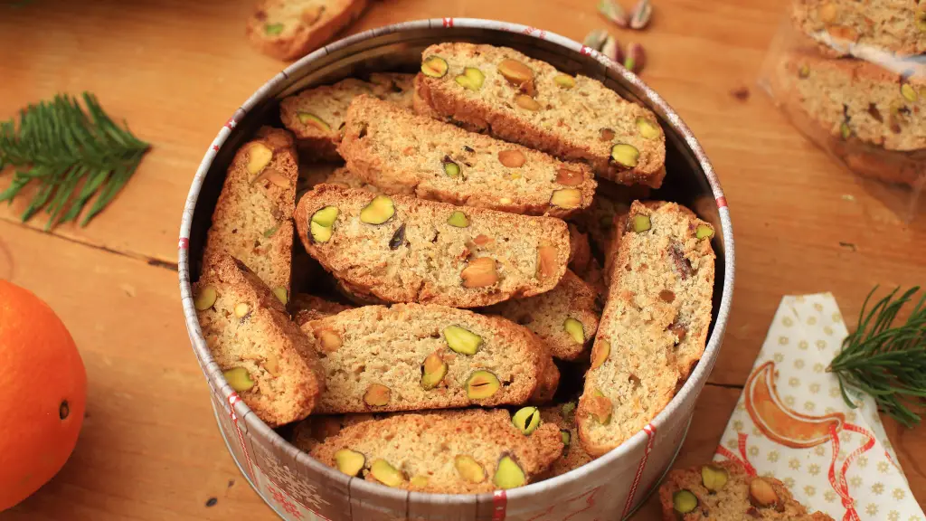 Vegane Orangen-Pistazien-Cantuccini