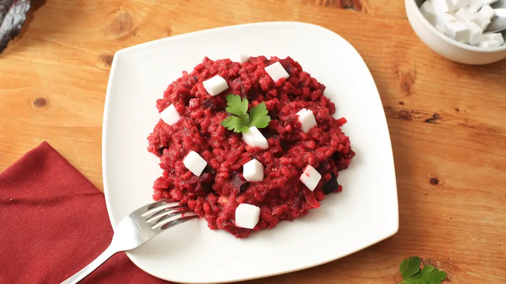 Cremiges Rote-Rüben-Orzotto