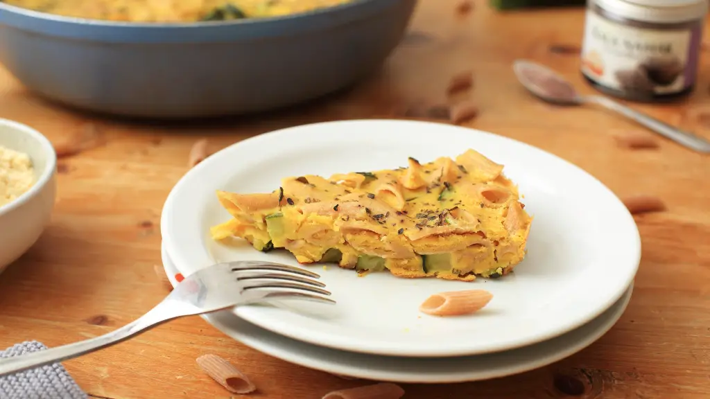 Vegane Nudel-Gemüse-Frittata (Frittata di Pasta)