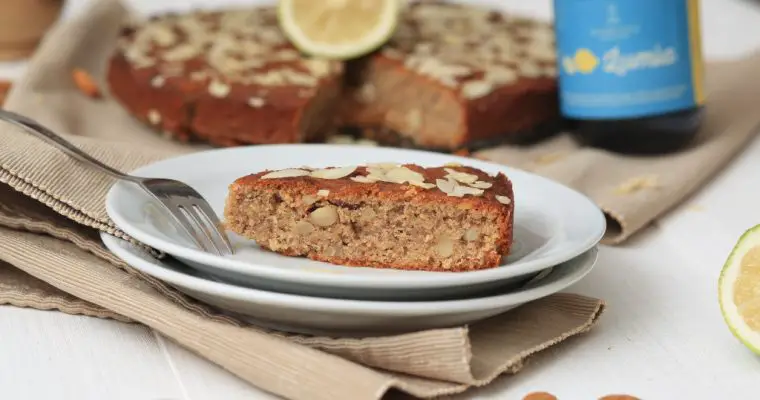 Sizilianischer Mandelkuchen mit Zitronenöl